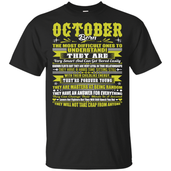 October Born Difficult Ones To Understand