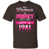 No Woman Is Perfect Except Those Born In 1981