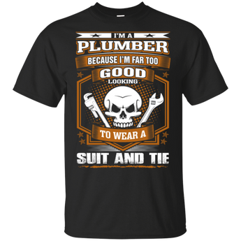 Plumber Far Good Looking To Wear Suit Tie