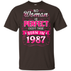 No Woman Is Perfect Except Those Born In 1987